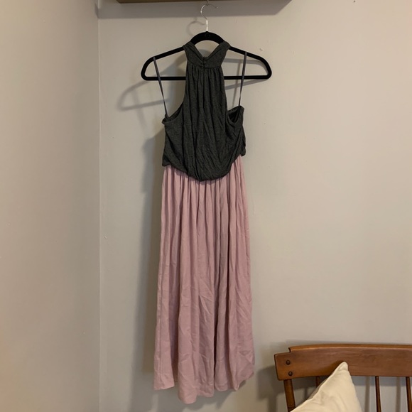 Ann Taylor LOFT Mixed Media Midi Dress Size S - Picture 3 of 4